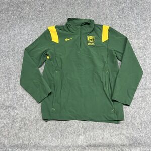 Baylor Bears Jacket Pullover Mens Medium NCAA‎ Football Nike On Field